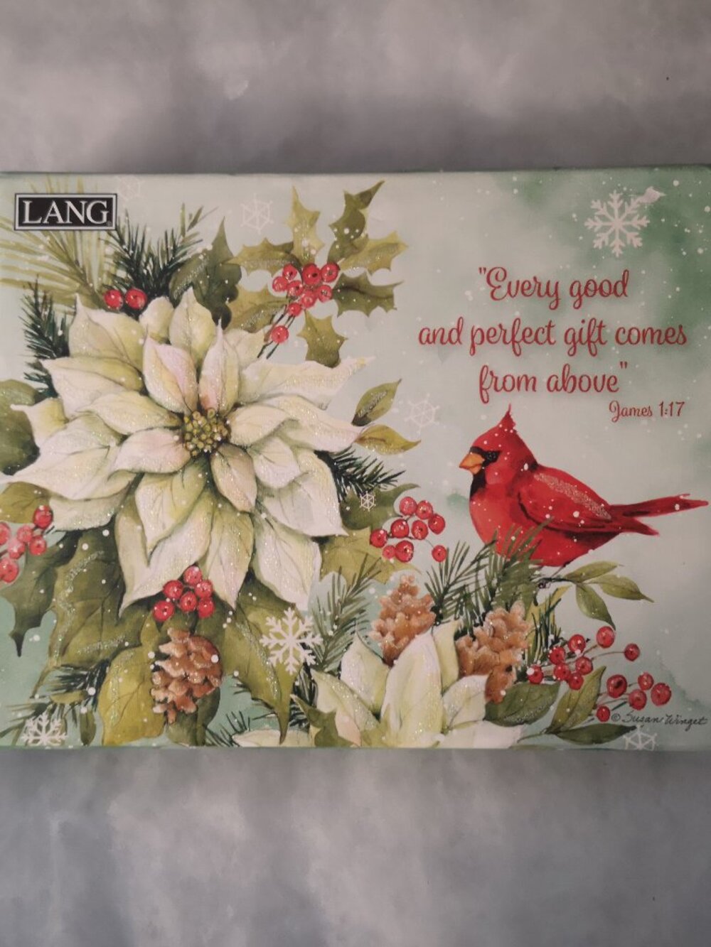 Lang "Sing Praise" Boxed Christmas Cards 18 Cards w/ 19 Matching Envelopes New